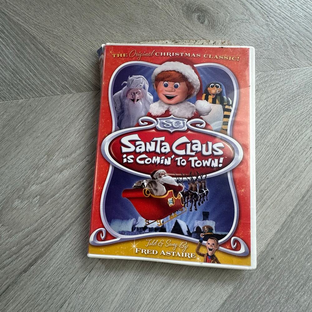 Santa Claus is Comin' to Town DVD Fred Astaire Classic Christmas Cartoon Movie